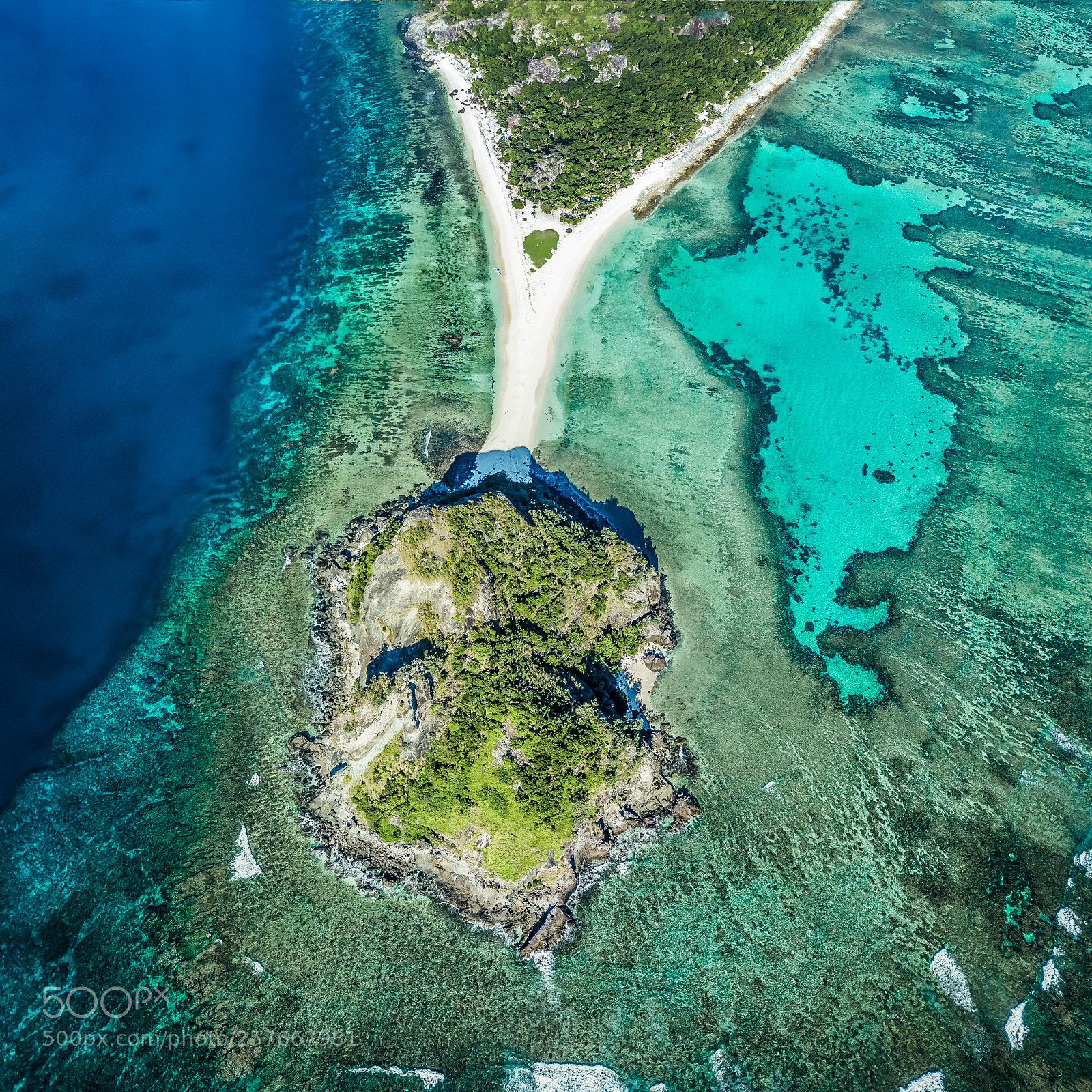 DJI FC220 sample photo. Deserted island photography