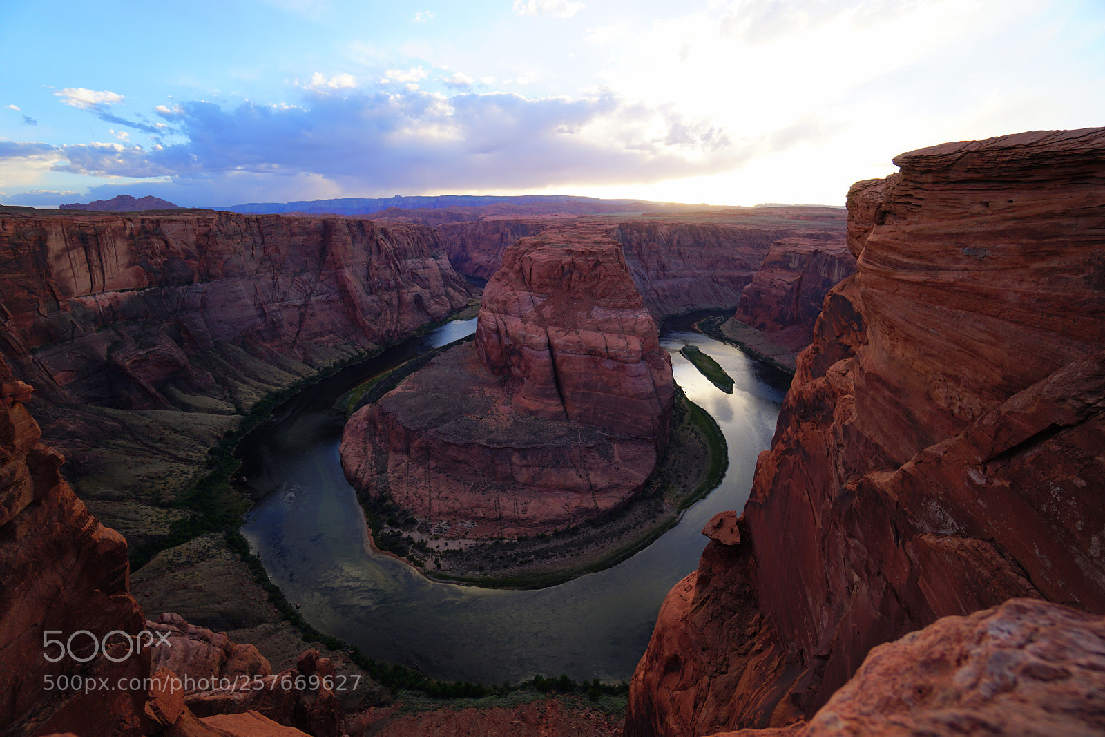 Sony a6500 sample photo. Horseshoe bend photography