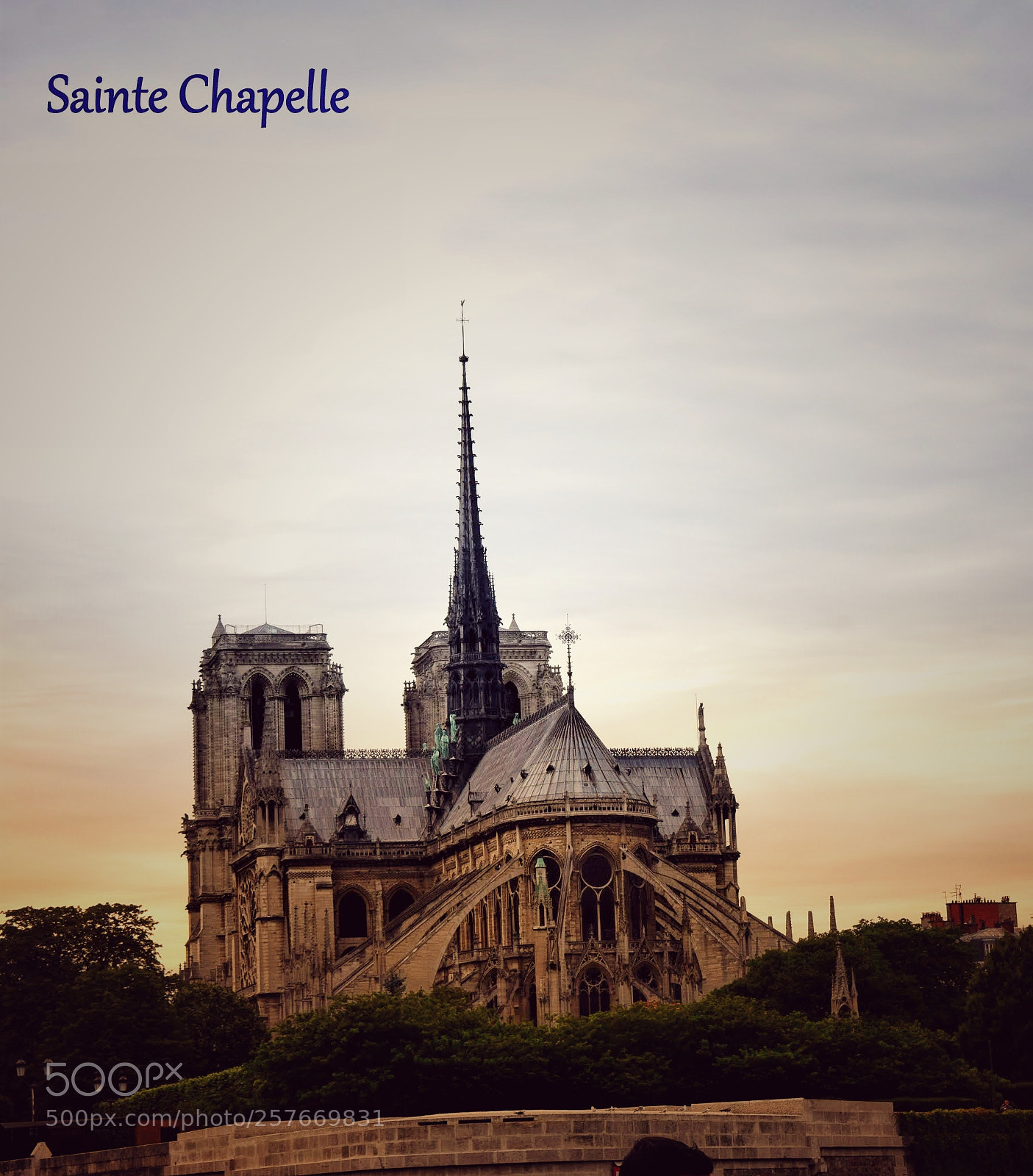 Nikon D3300 sample photo. Sainte chapelle, paris photography