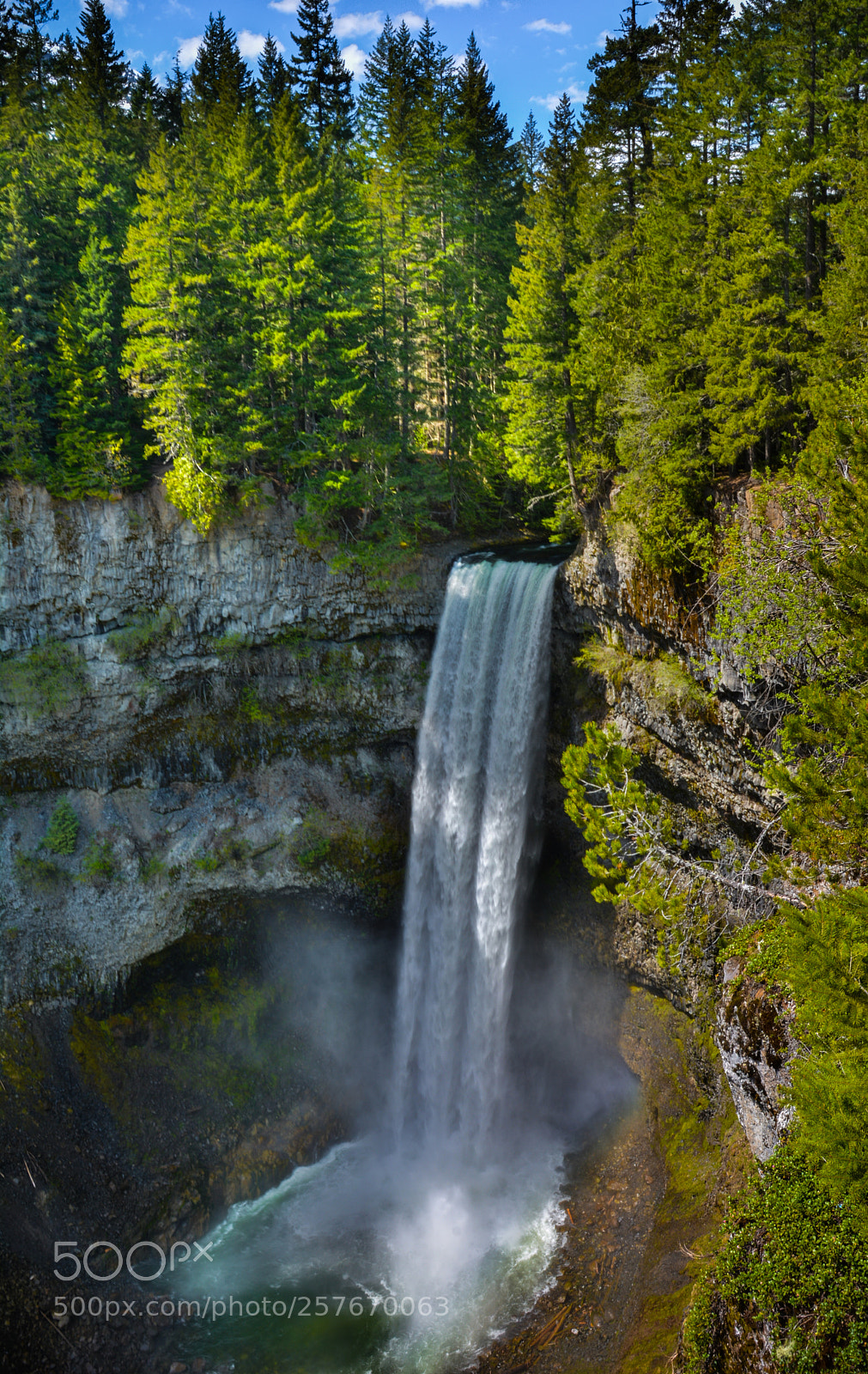 Nikon D7100 sample photo. Brandywine falls photography