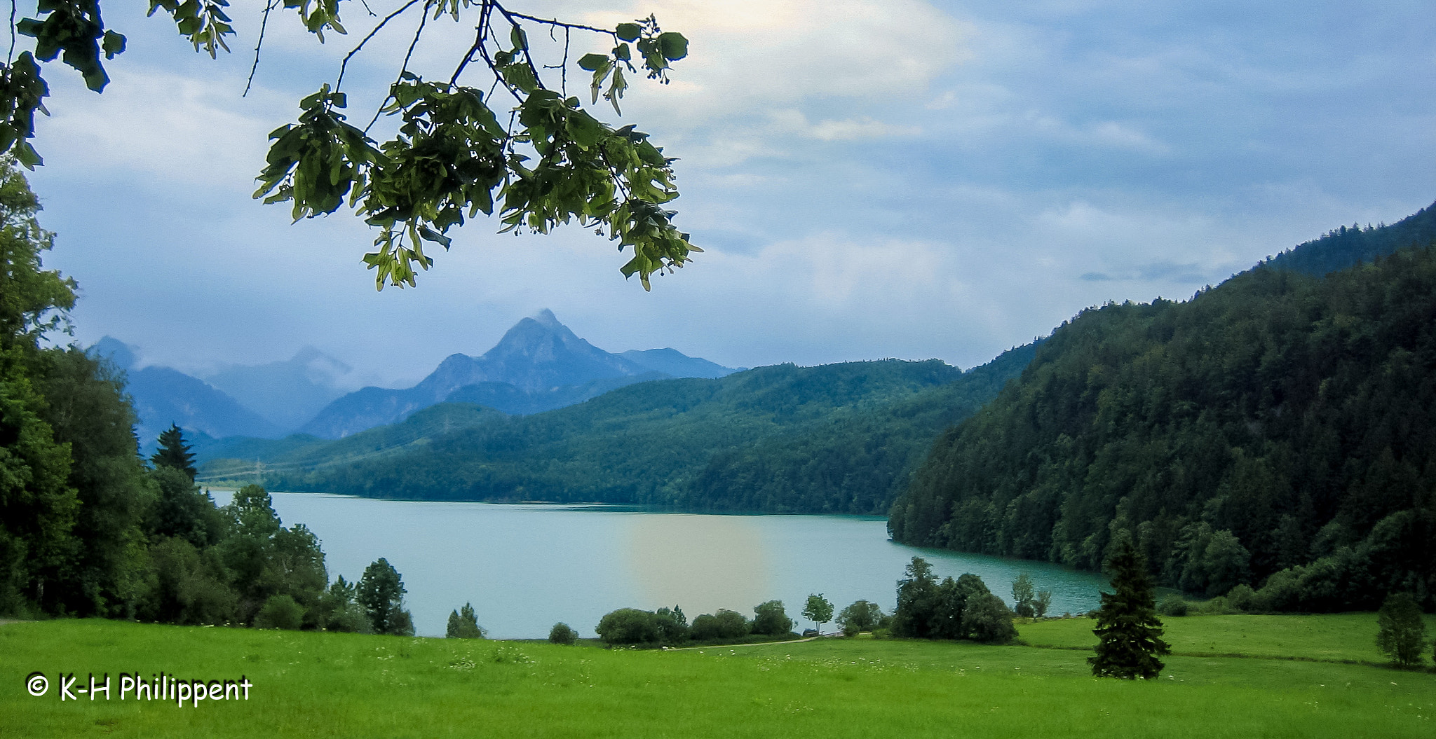 Canon DIGITAL IXUS 50 sample photo. Oberbayern (germany), the landscape with lake / die landschaft mit see photography