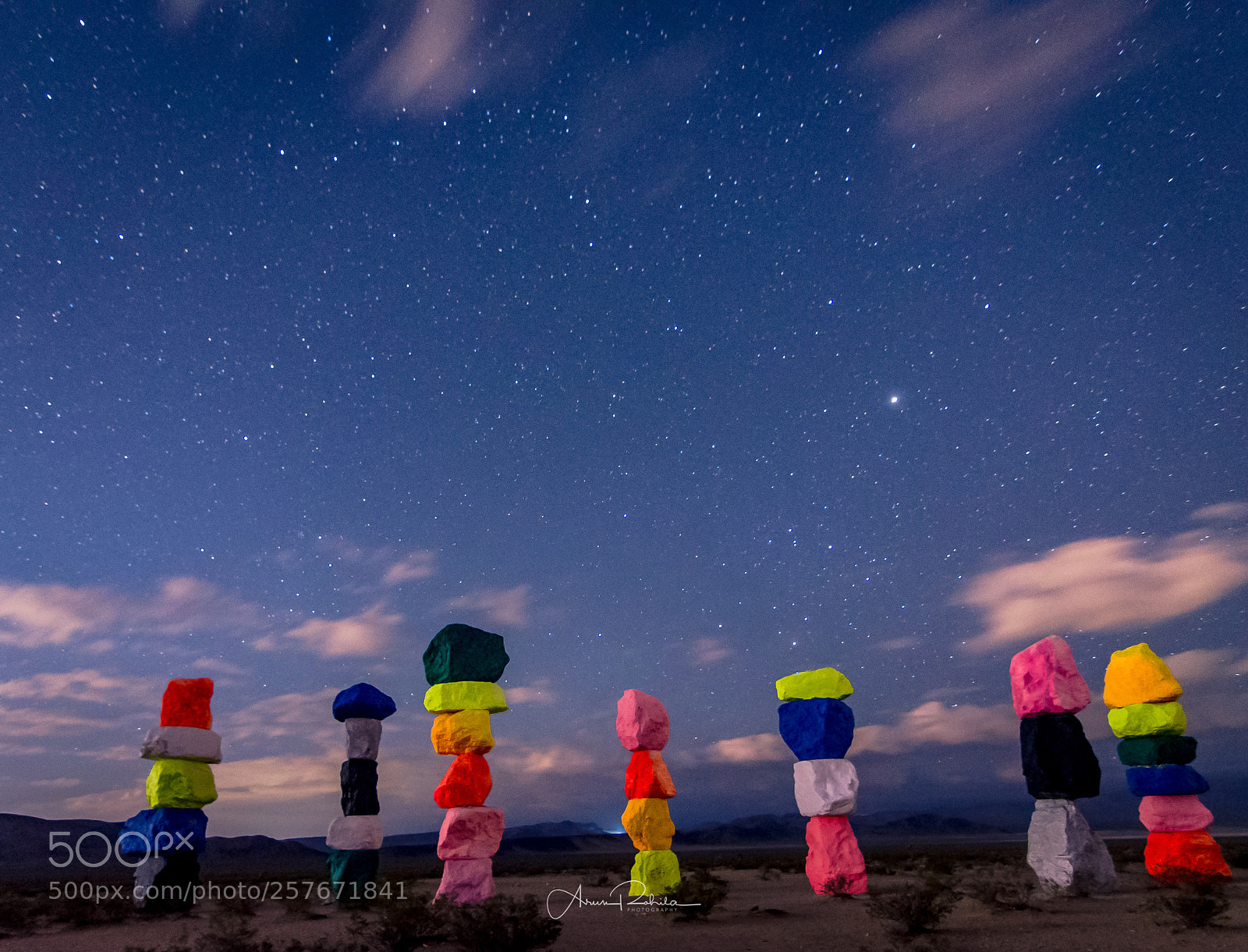 Nikon D5100 sample photo. Seven mountains nightscape=021518 photography