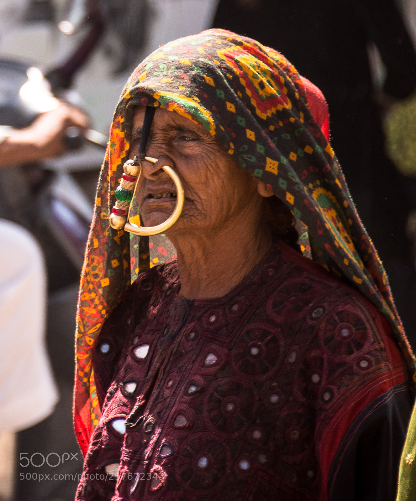 Nikon D800 sample photo. Jat lady in bhuj 4 photography