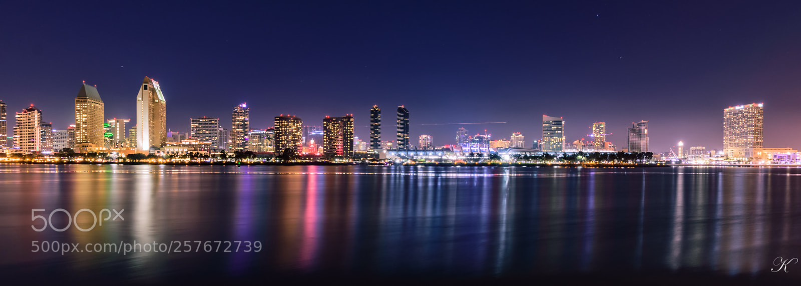 Nikon D7200 sample photo. San diego skyline photography