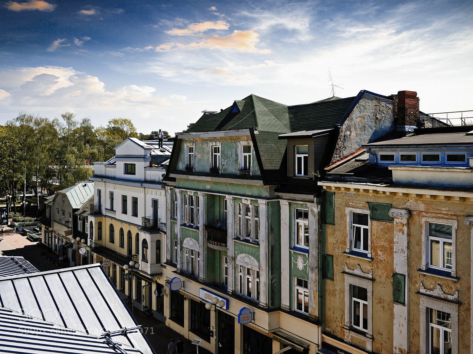 Panasonic Lumix DMC-GX8 sample photo. Roofs of jurmala... photography