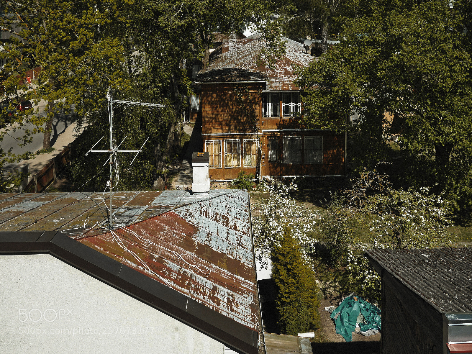 Panasonic Lumix DMC-GX8 sample photo. Roofs of jurmala... photography