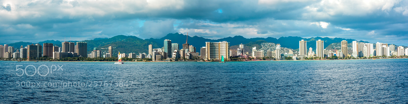 Nikon D5200 sample photo. Hawaii waikiki city scape photography