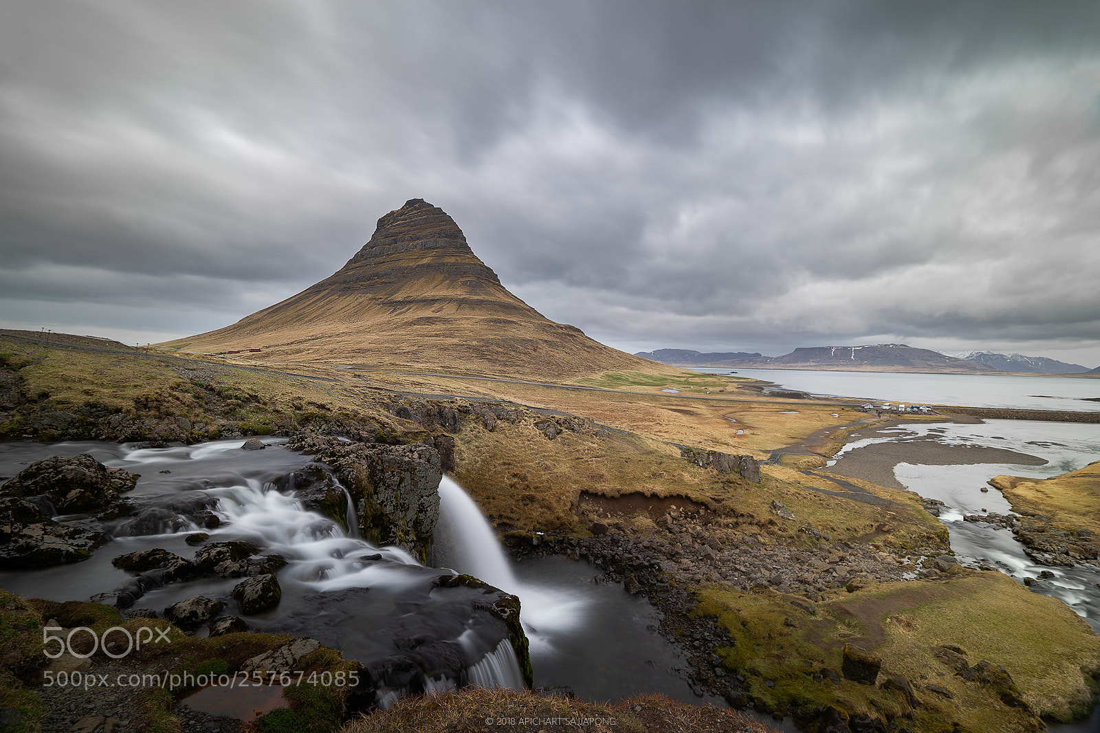 Sony a7 sample photo. Kirkjufell mountain photography