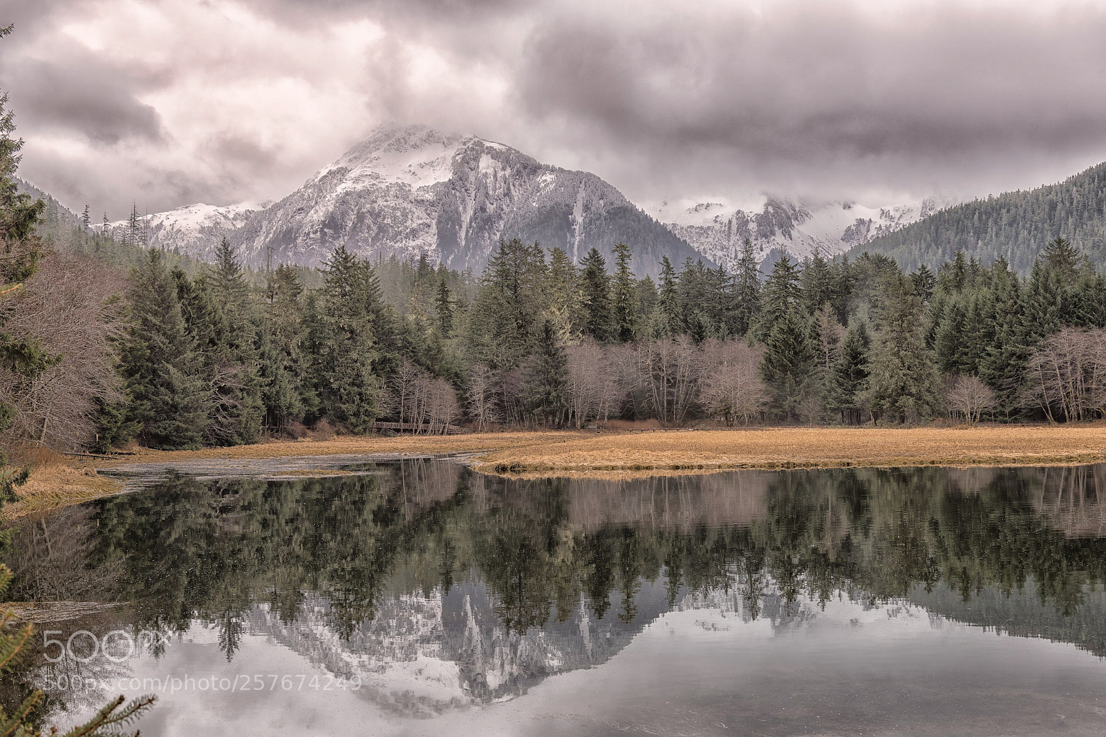 Nikon D850 sample photo. Mountain reflection photography