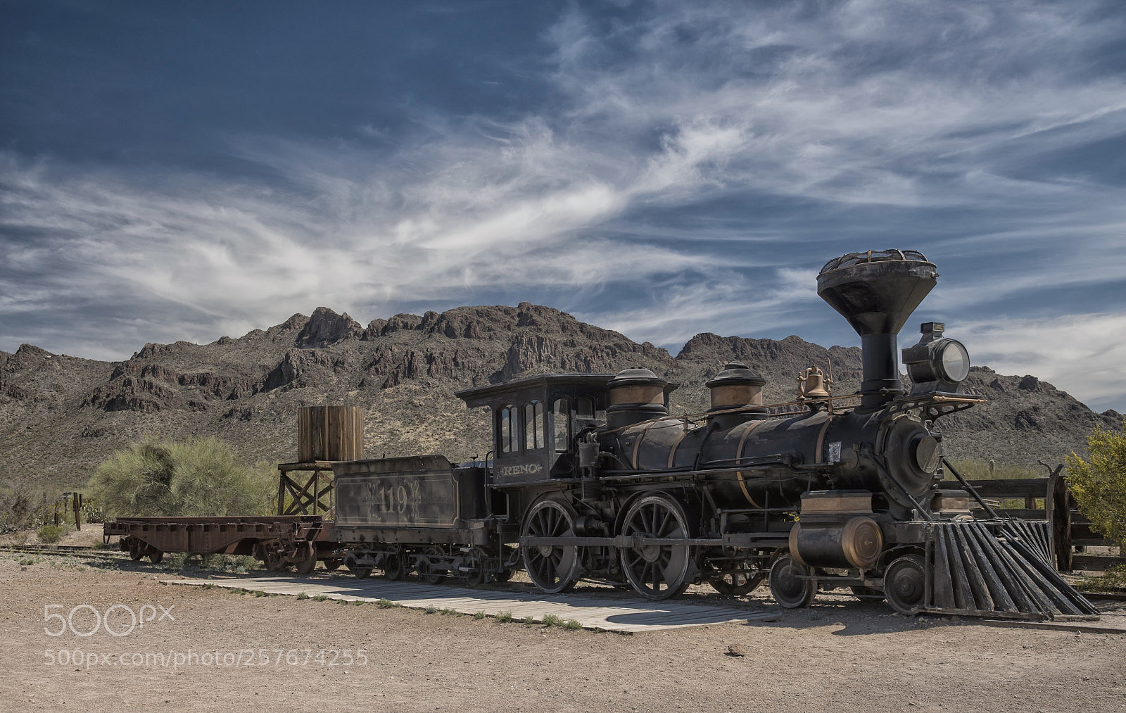 Nikon D850 sample photo. Old train photography
