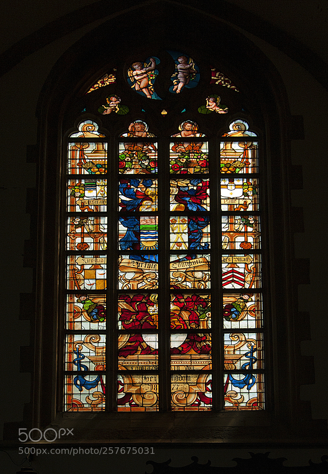 Canon EOS 350D (EOS Digital Rebel XT / EOS Kiss Digital N) sample photo. St nicholas stained glassamsterdam photography