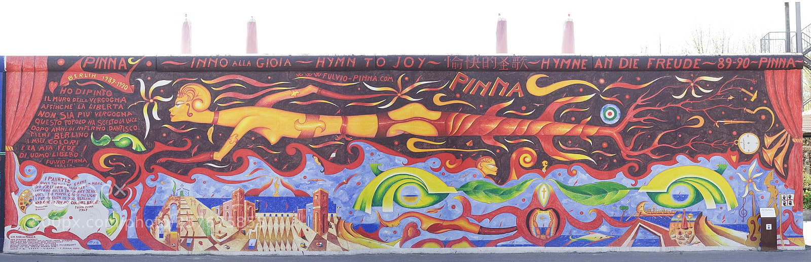 Canon EOS 350D (EOS Digital Rebel XT / EOS Kiss Digital N) sample photo. East side gallery one photography