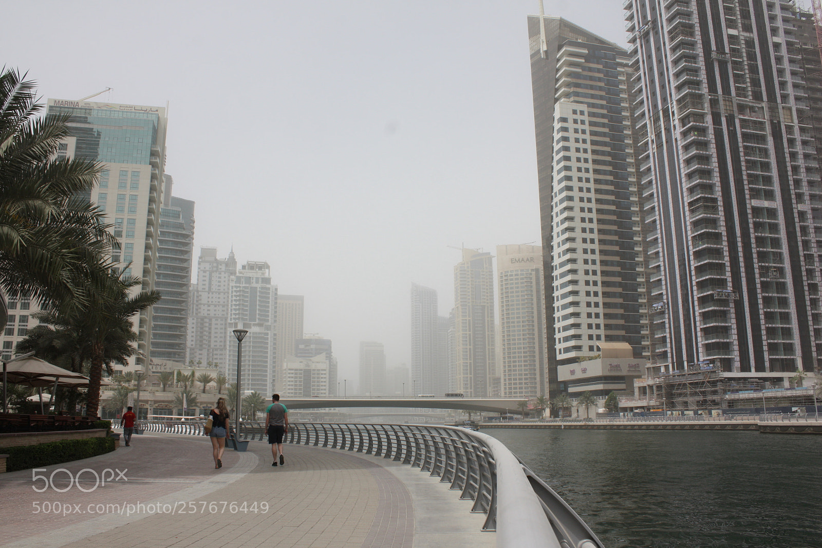 Canon EF-S 18-55mm F3.5-5.6 IS sample photo. Dubaidustyskyscrapers photography