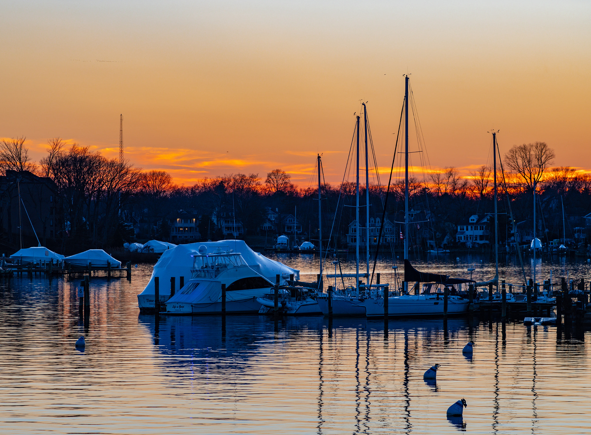 Pentax KP sample photo. Annapolis back creek photography