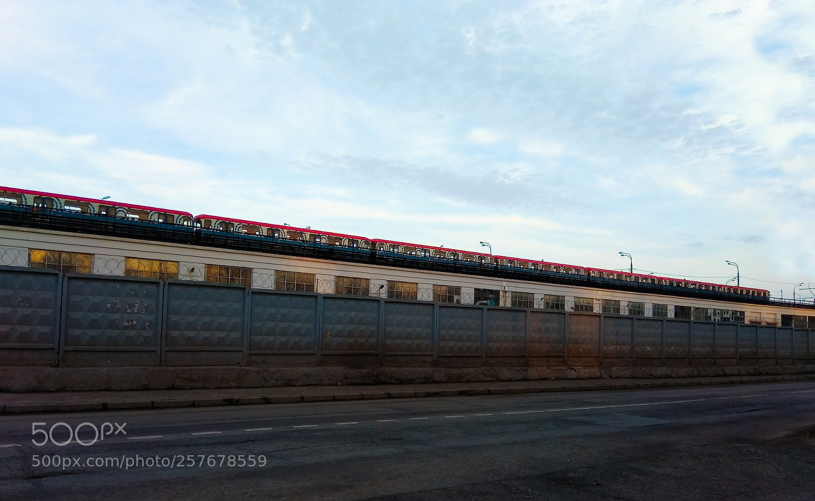 Xiaomi Redmi Note 4 sample photo. Train of the moscow photography