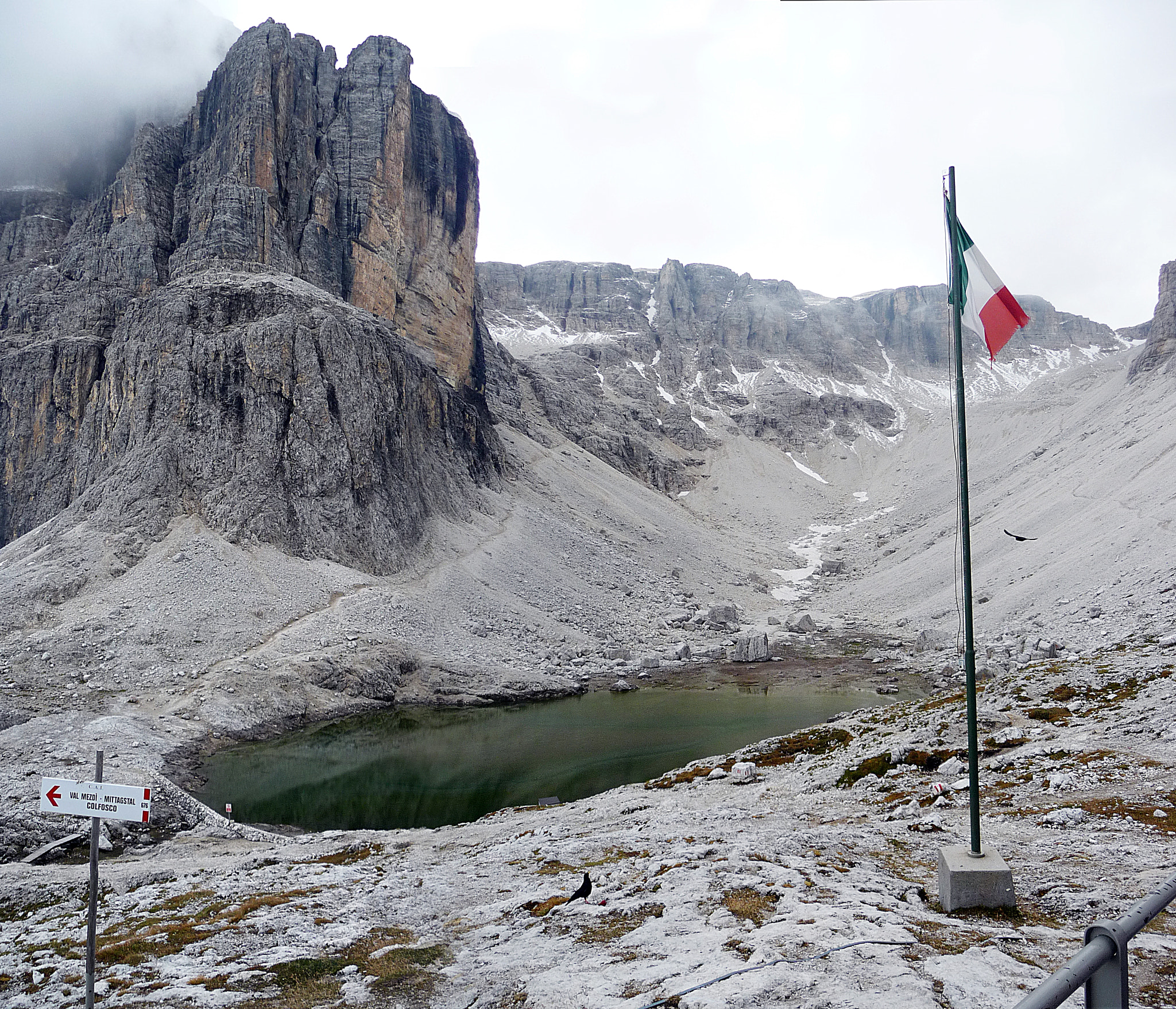 Panasonic Lumix DMC-TZ4 sample photo. View from brigata tridentina refugio o photography