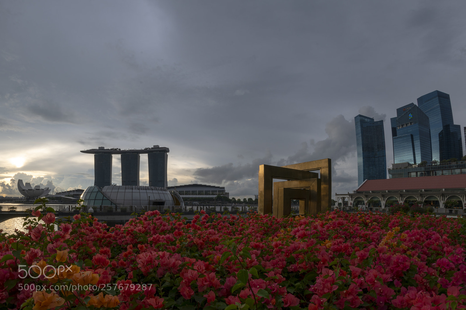 Nikon D850 sample photo. Marina bay photography