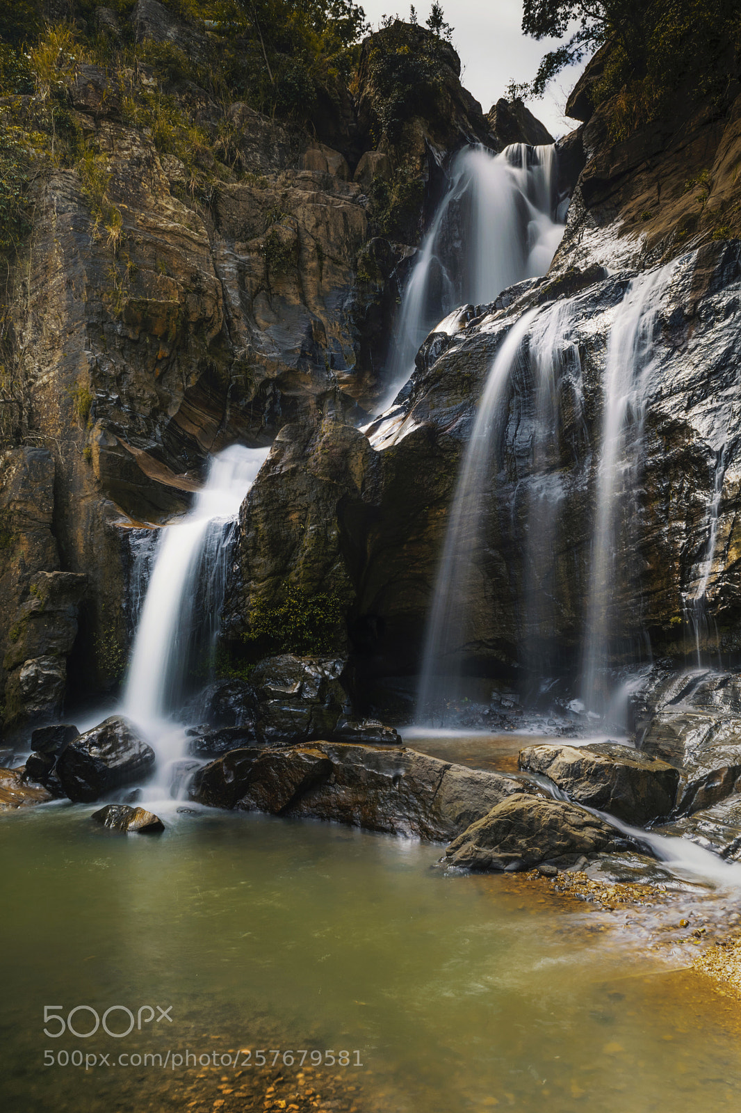 Nikon D3300 sample photo. Aradunu ella falls photography
