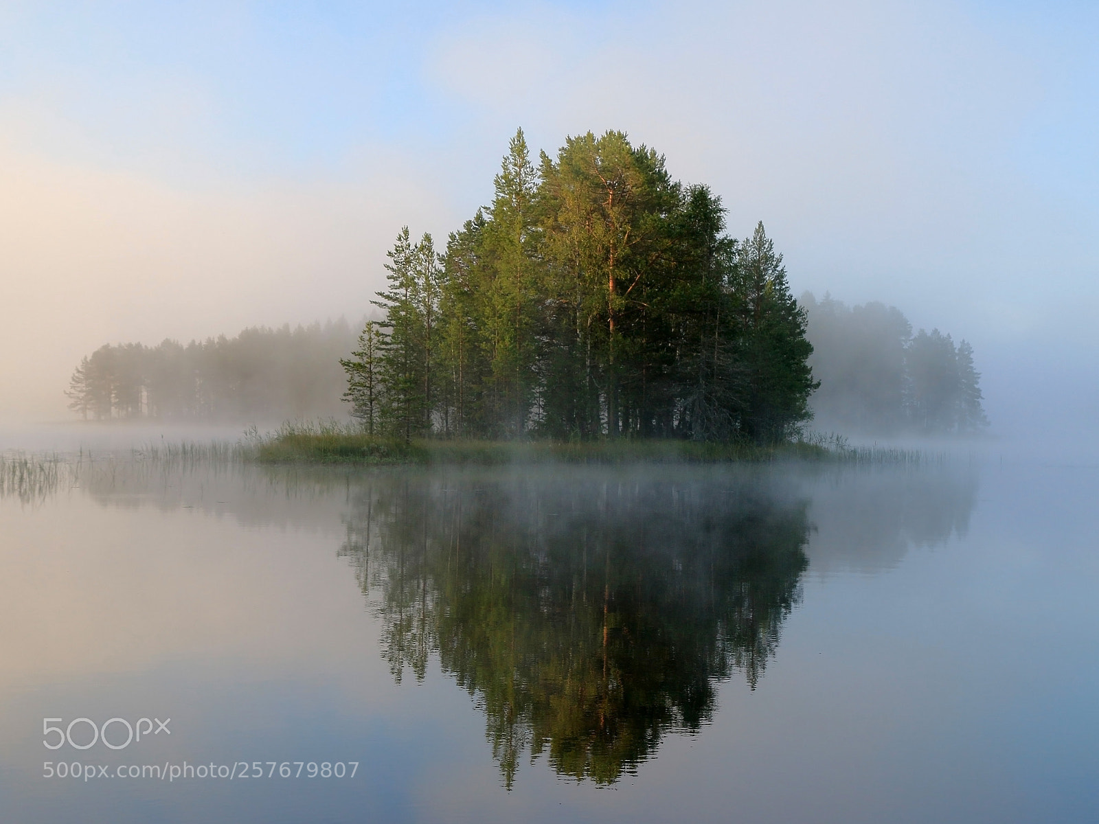 Canon EOS 70D sample photo. Islands in haze photography