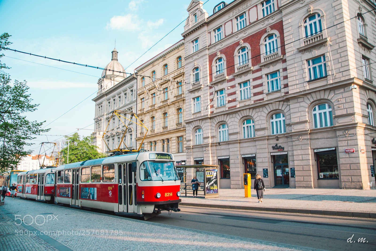 Canon EOS 6D sample photo. Morning tram ride in photography