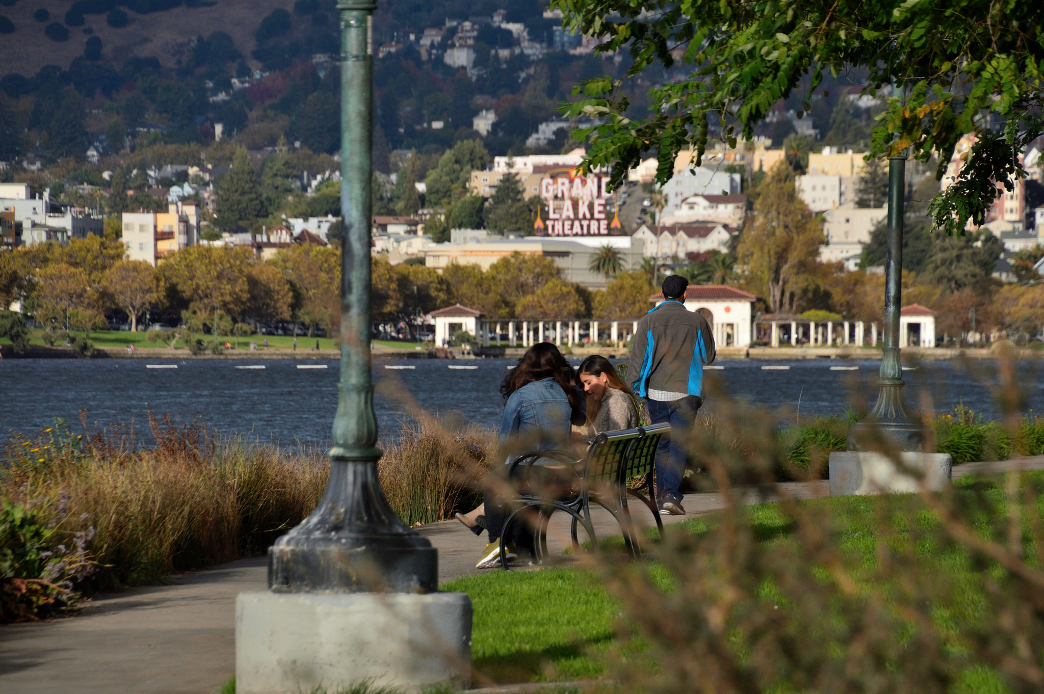 Nikon D3200 sample photo. People by the lake photography