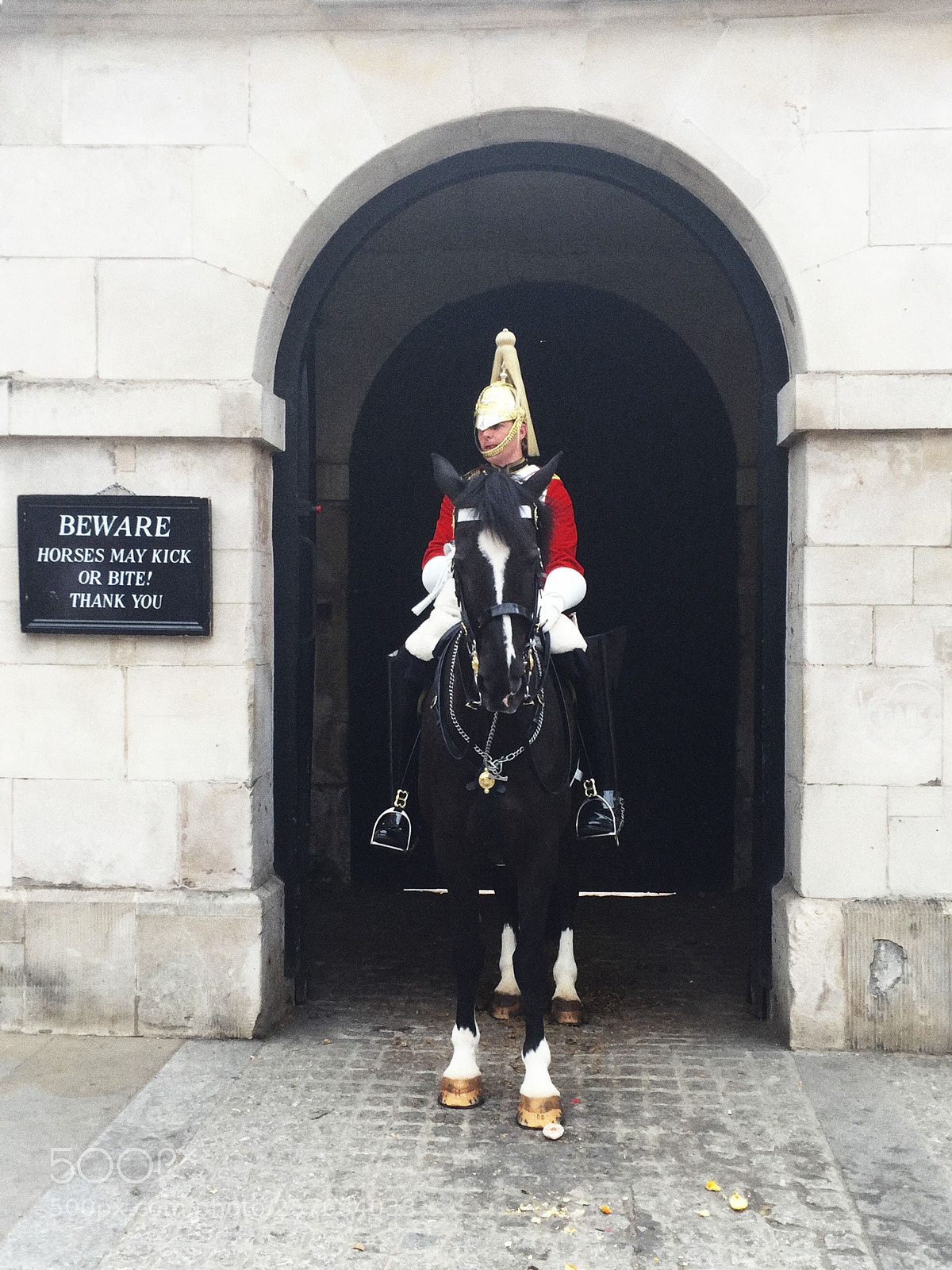 Apple iPhone 6 sample photo. London - horse guards photography