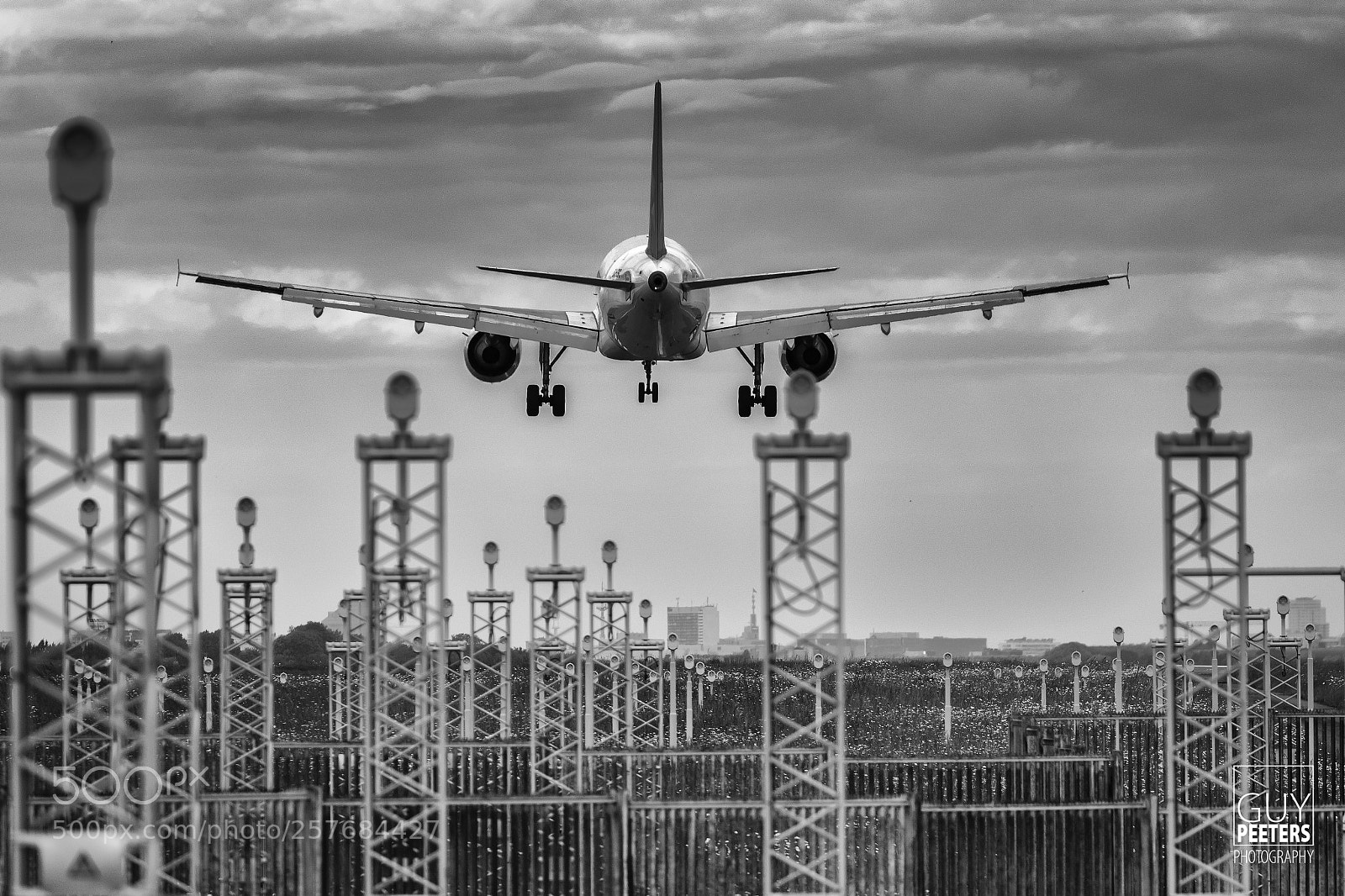 Nikon D7100 sample photo. Landing at brussels airport photography