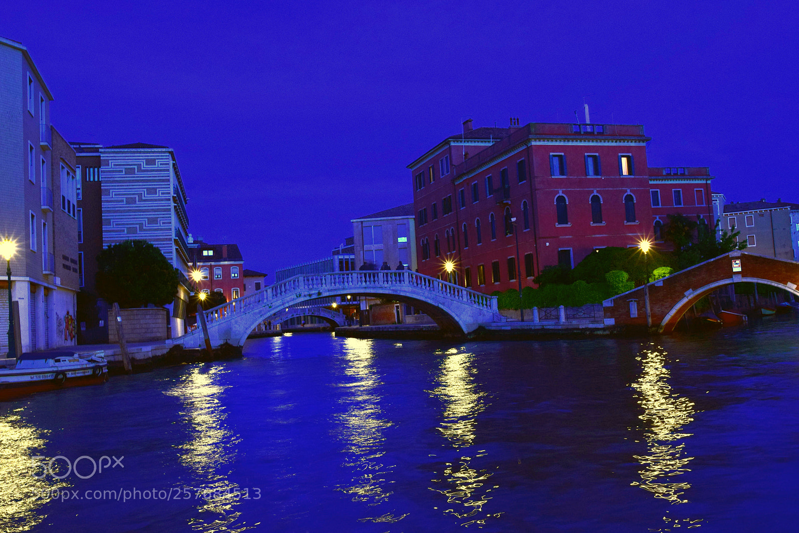 Nikon D5300 sample photo. Venice by night photography
