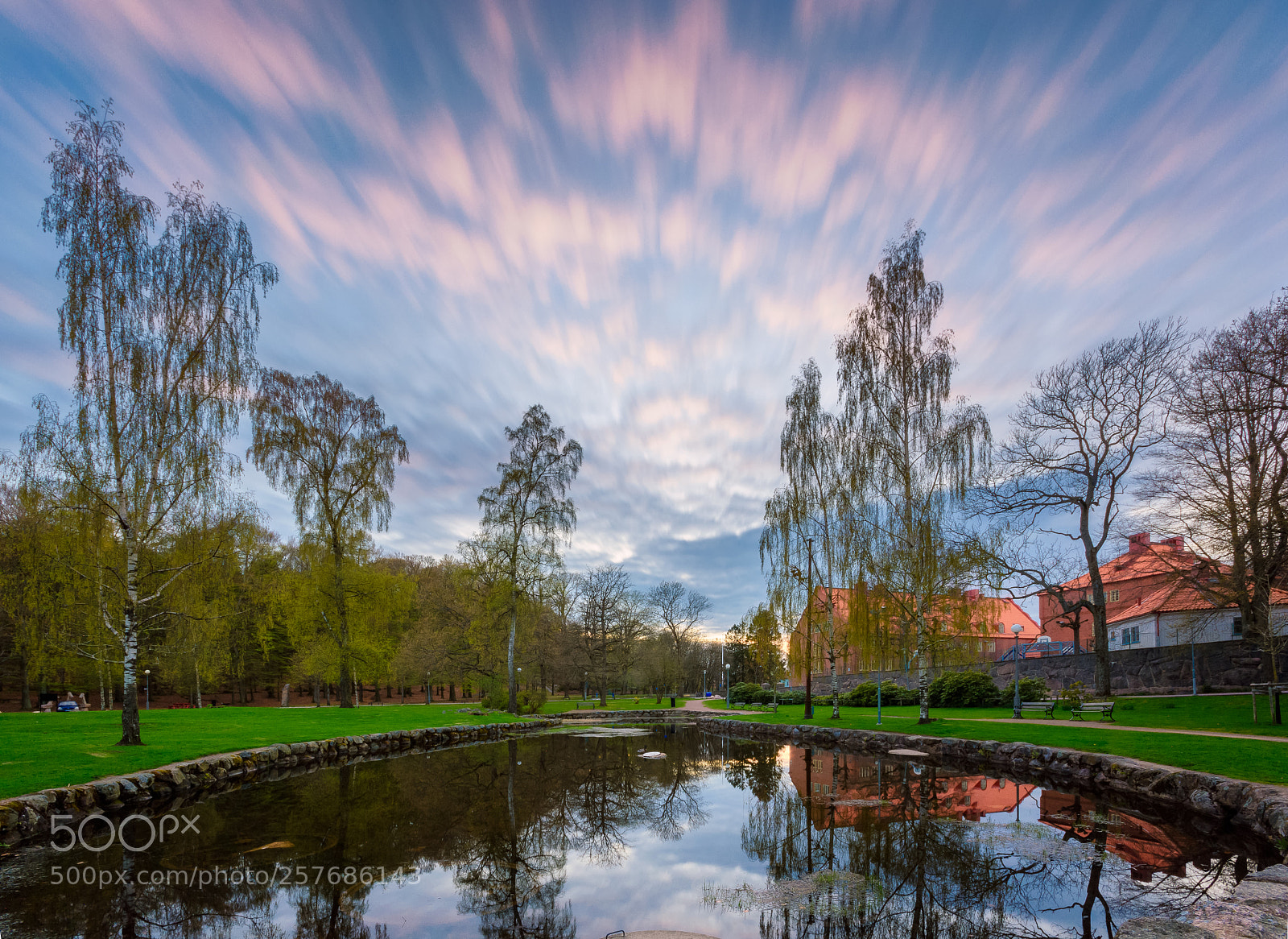 Nikon D5200 sample photo. Pond with reflection and photography