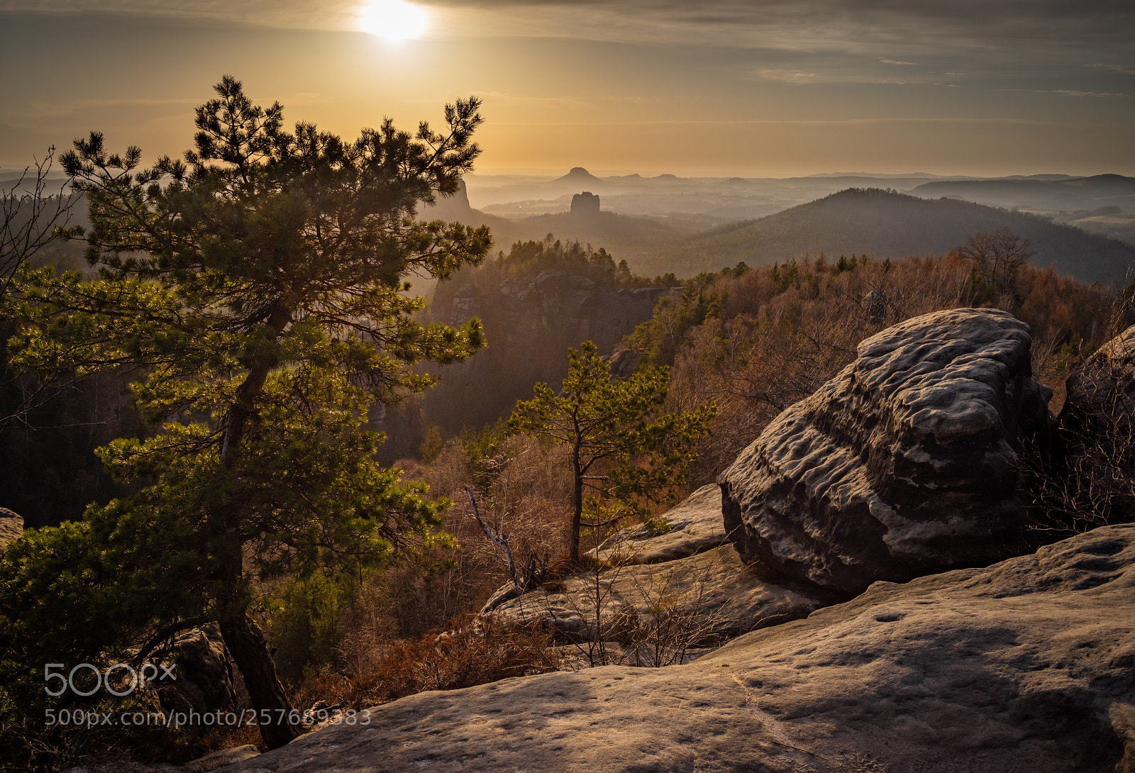 Pentax K-1 sample photo. Rocks and trees photography