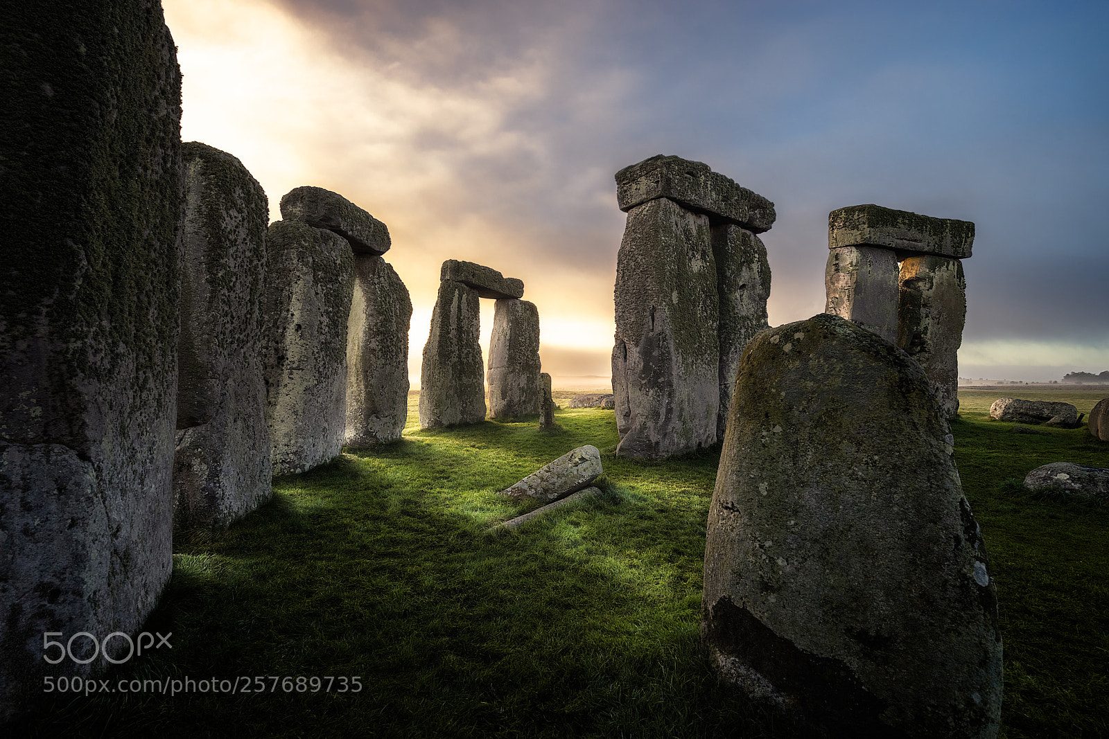 Sony a7 II sample photo. Stonehenge sunrise photography