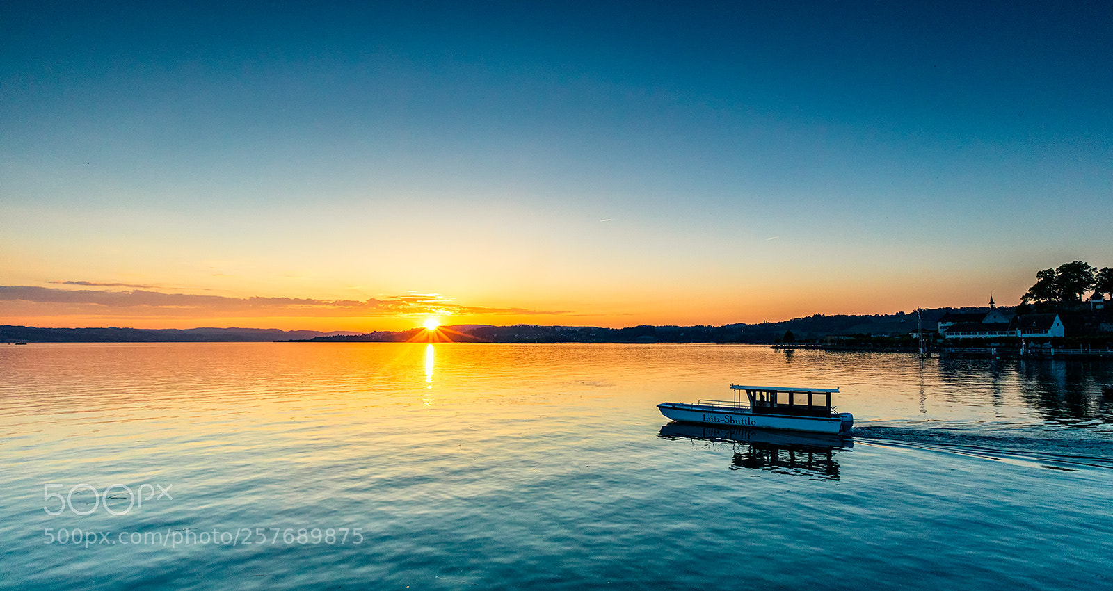 Canon EOS 5D Mark IV sample photo. Abendstimmung zürichsee photography