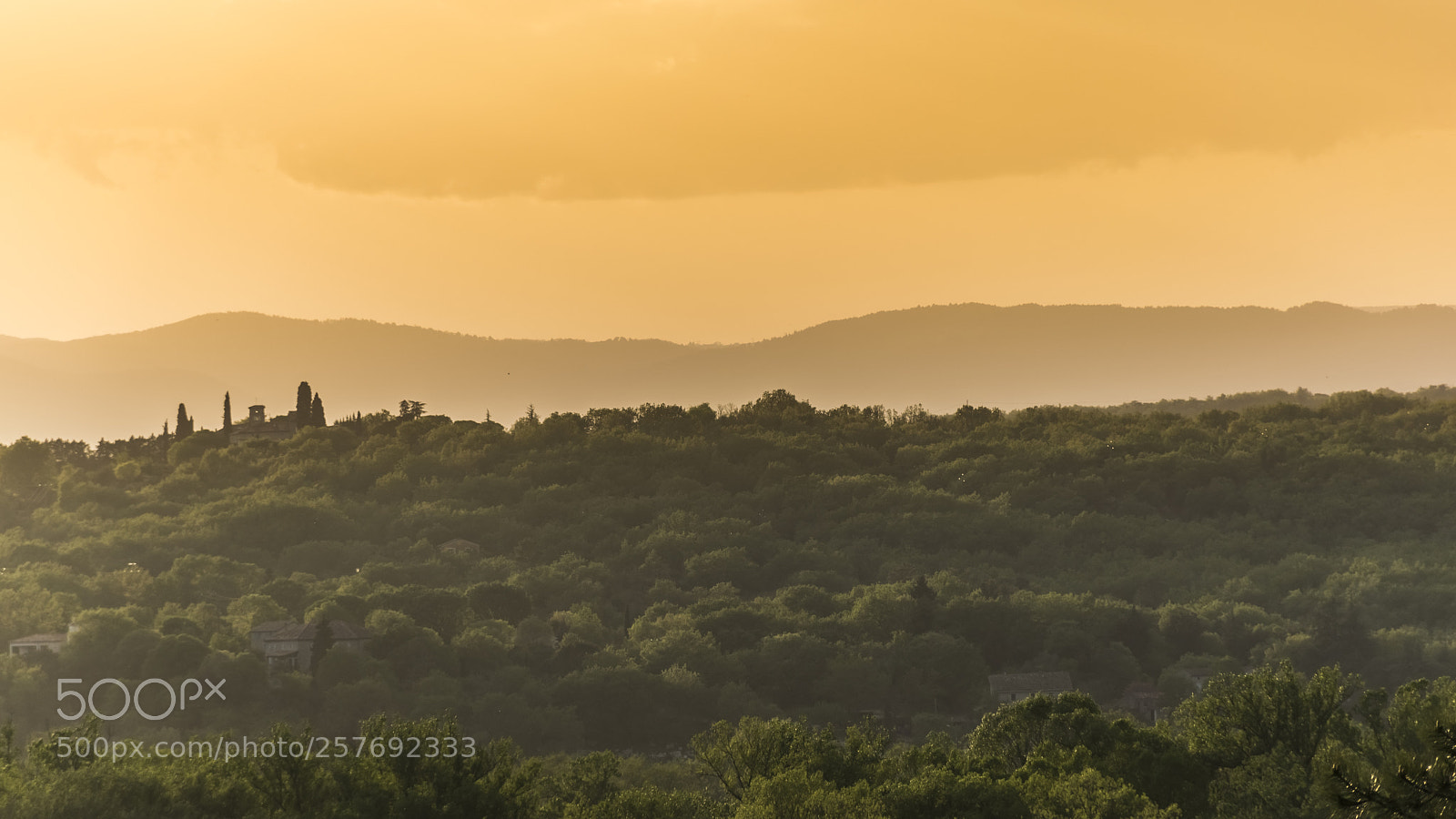 Nikon D5500 sample photo. Ruoms sunset photography