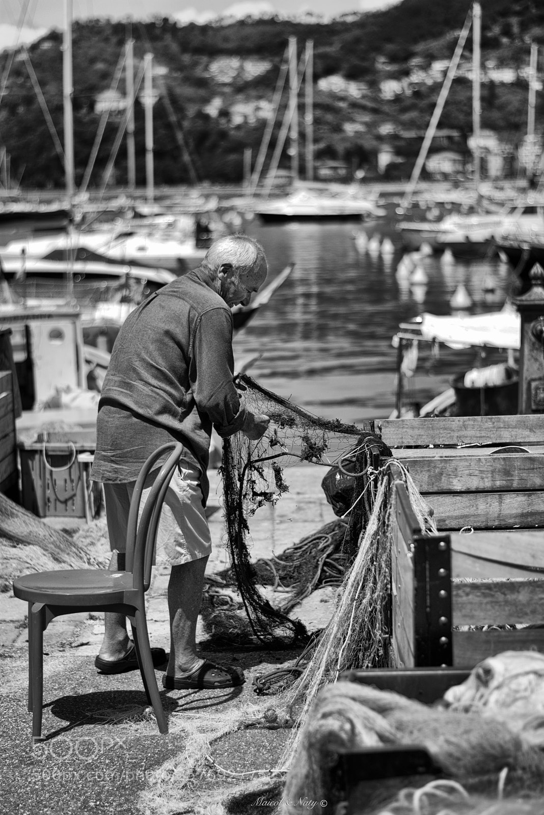 Nikon D7200 sample photo. Pescatore di mare! photography