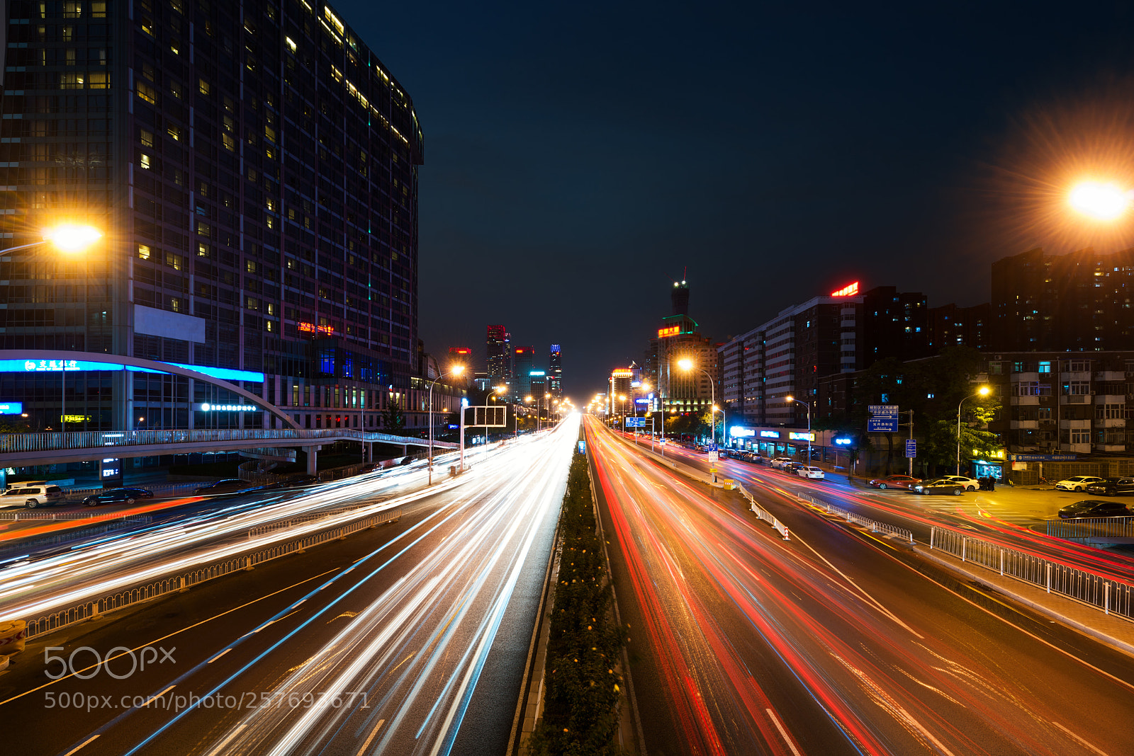 Nikon D800 sample photo. Light trails on the photography
