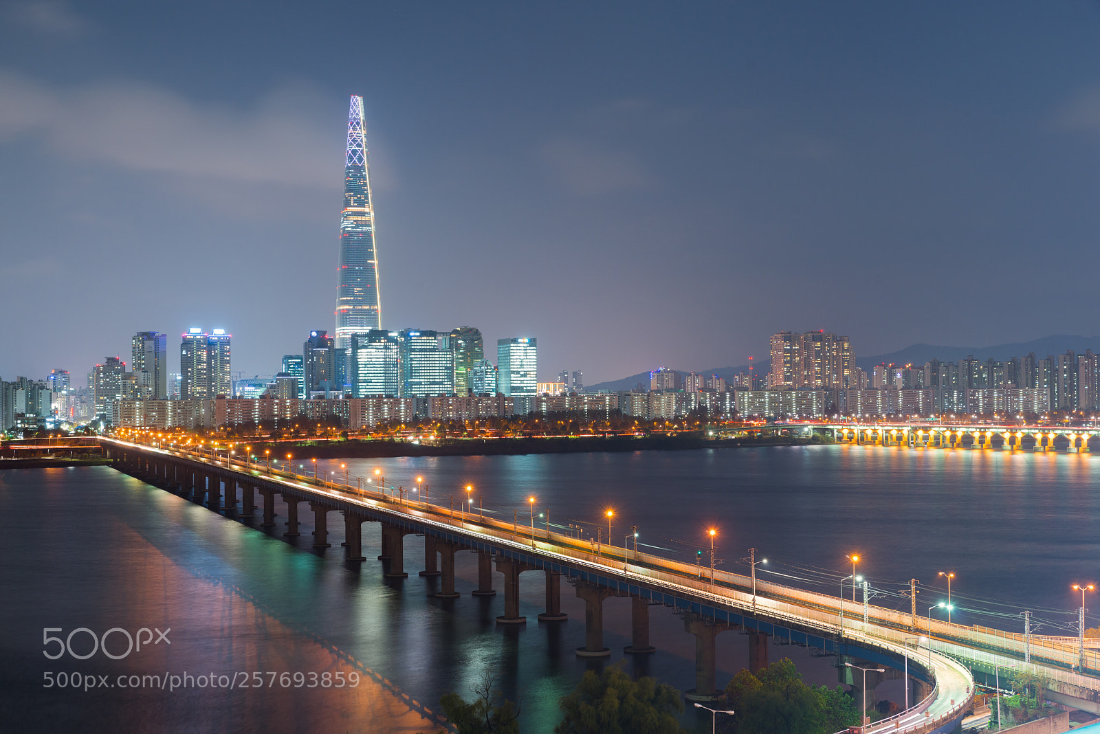 Nikon D800 sample photo. South korea skyline of photography