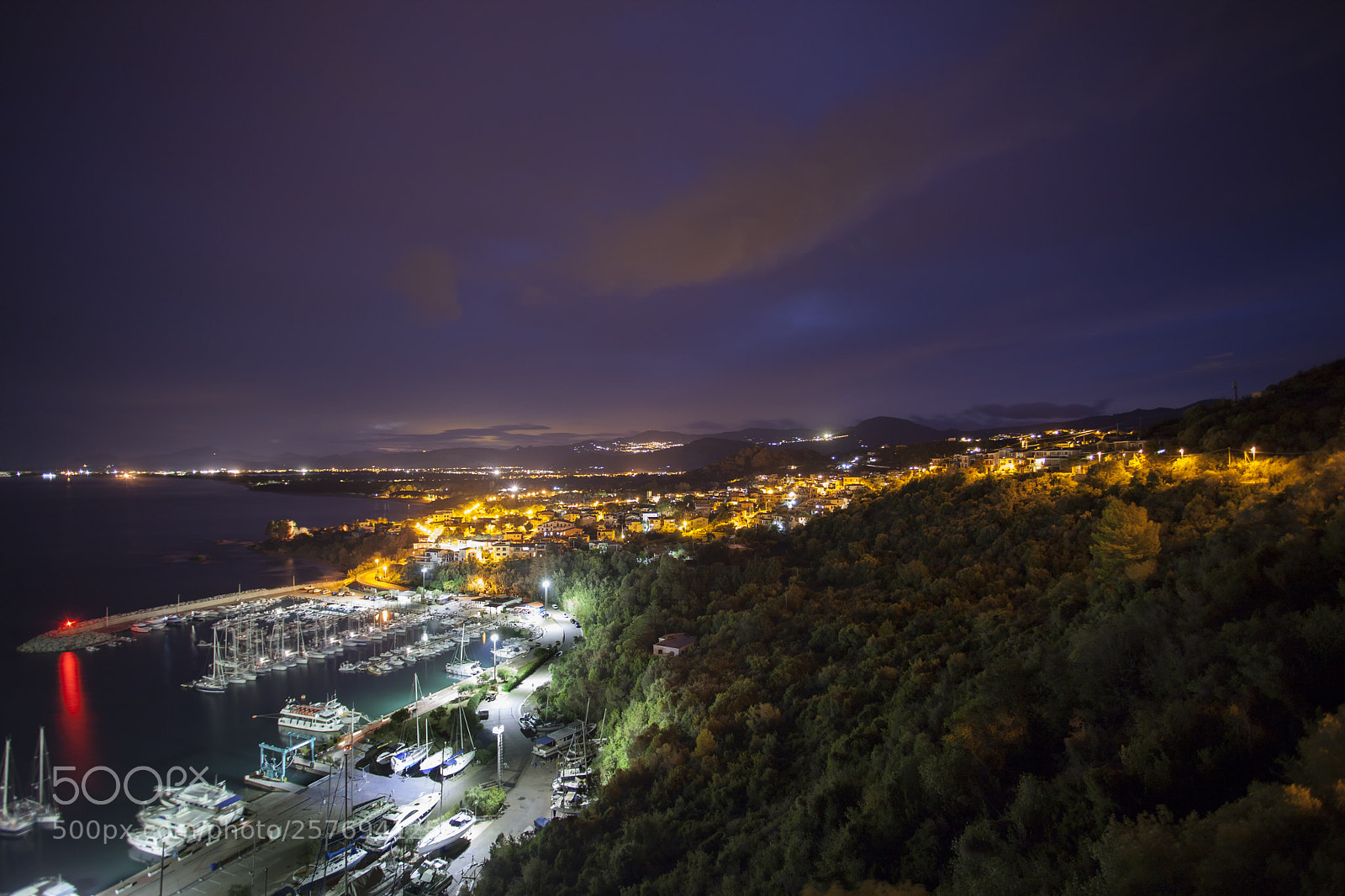 Canon EOS 5D Mark II sample photo. Country lights photography