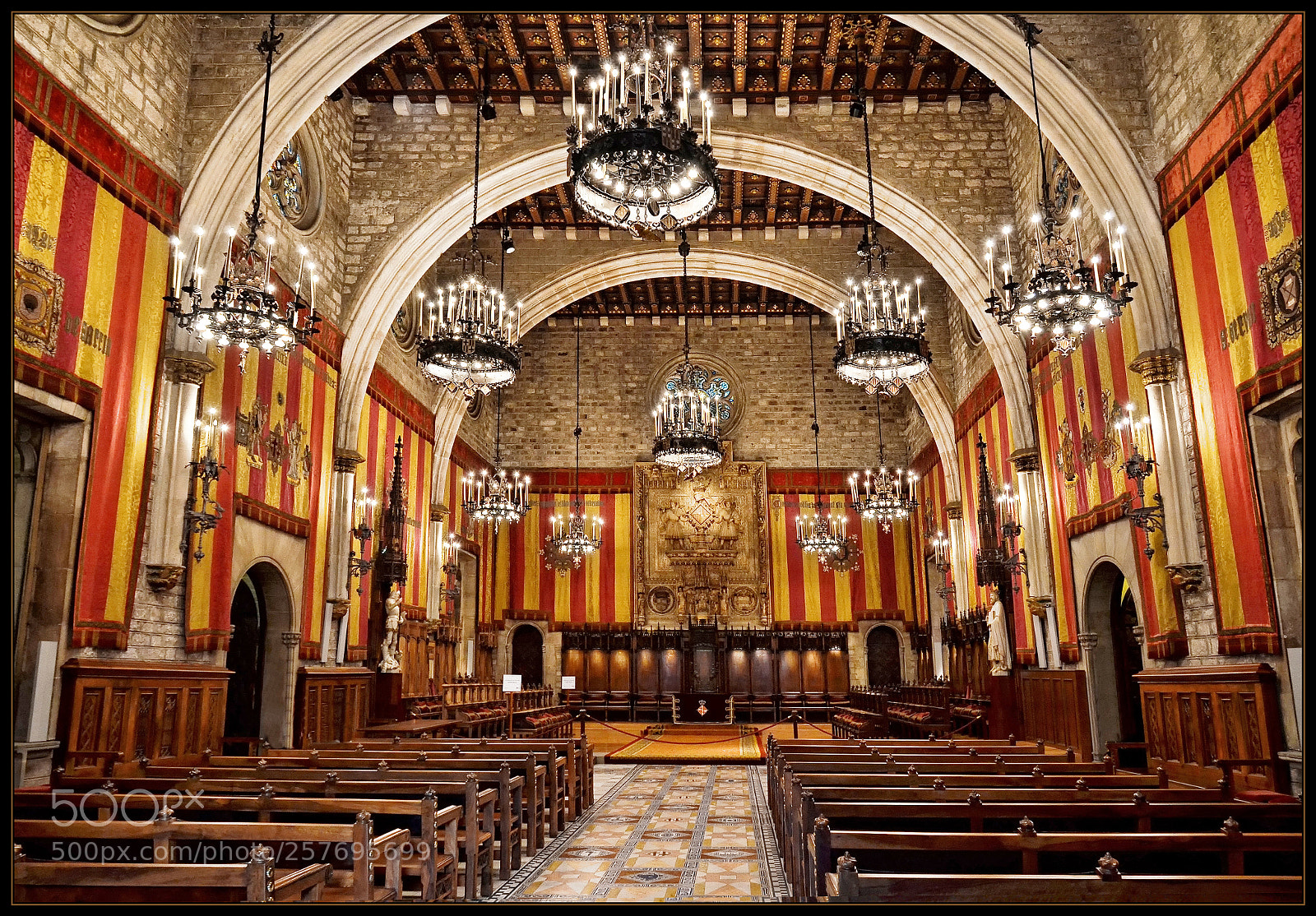 Nikon D5100 sample photo. Barcelona town hall photography