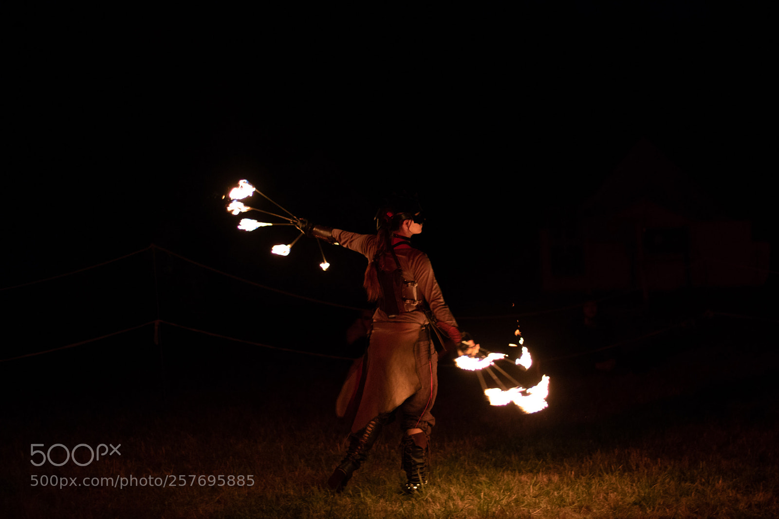 Canon EOS 750D (EOS Rebel T6i / EOS Kiss X8i) sample photo. Dancing with fire photography