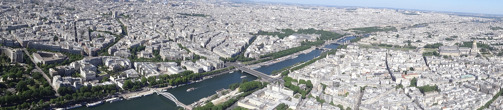 Sony Cyber-shot DSC-HX10V sample photo. Panorama from eiffel photography