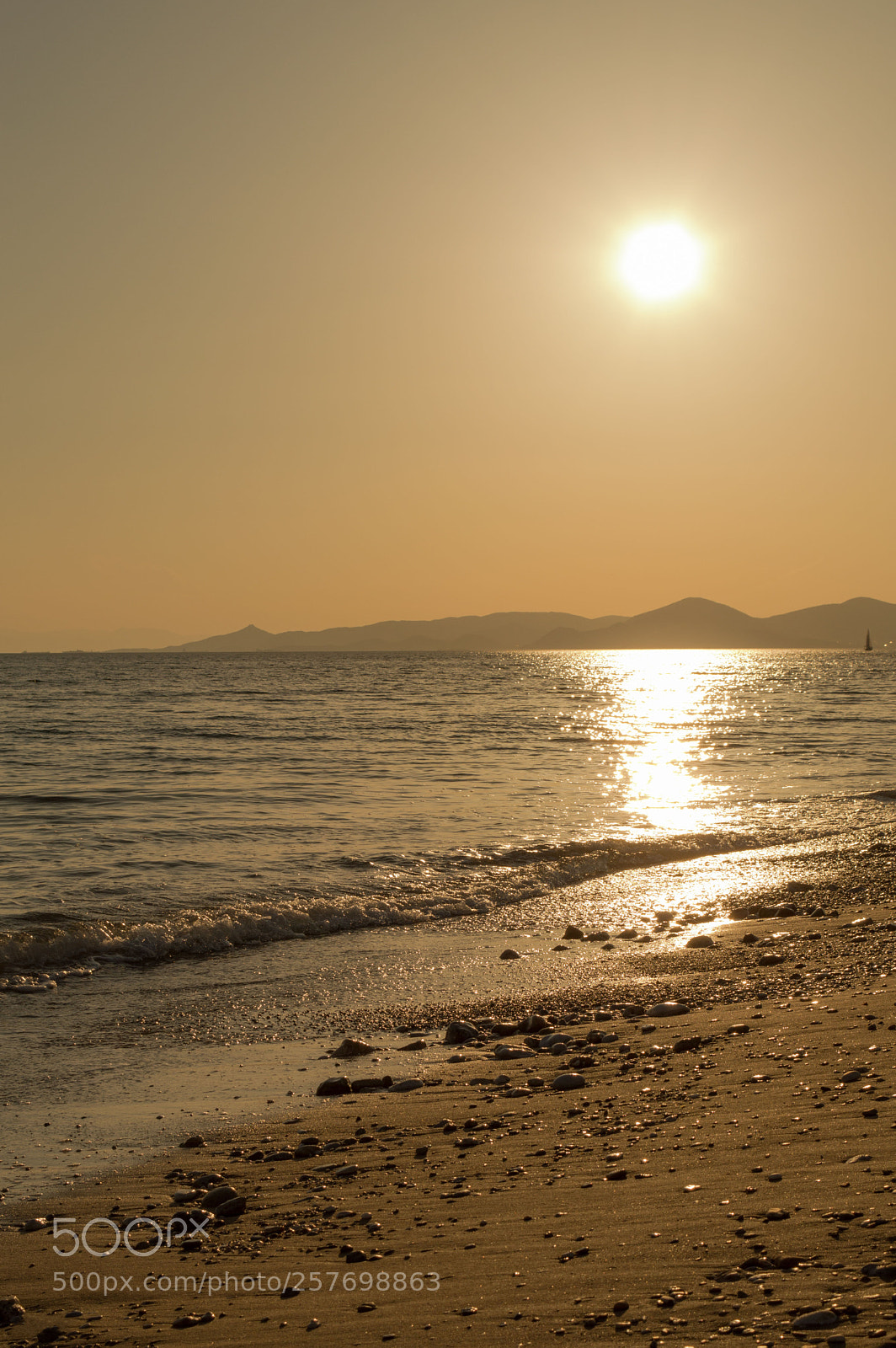 Nikon D3200 sample photo. Sunset at the beach photography