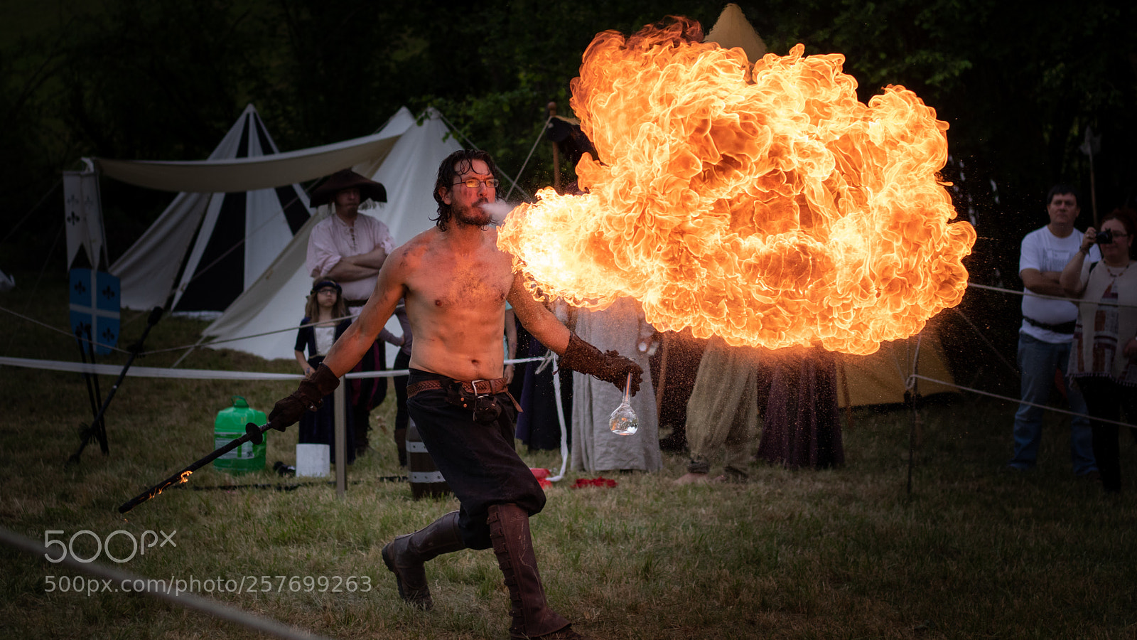 Canon EOS 750D (EOS Rebel T6i / EOS Kiss X8i) sample photo. Fire breathing photography