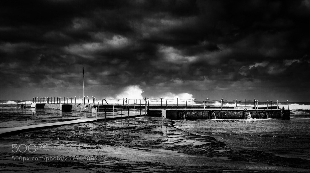Canon EOS 70D sample photo. Mona vale sea pool photography