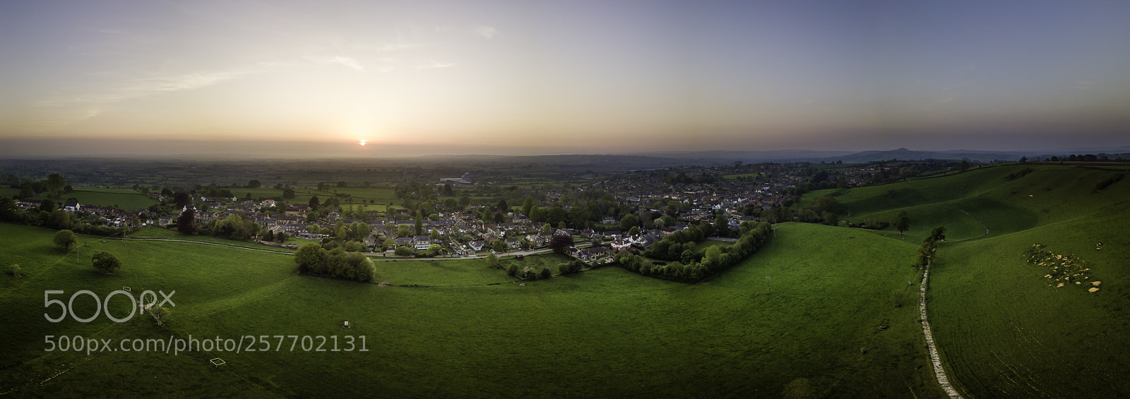 DJI FC220 sample photo. Castle cary, somerset photography