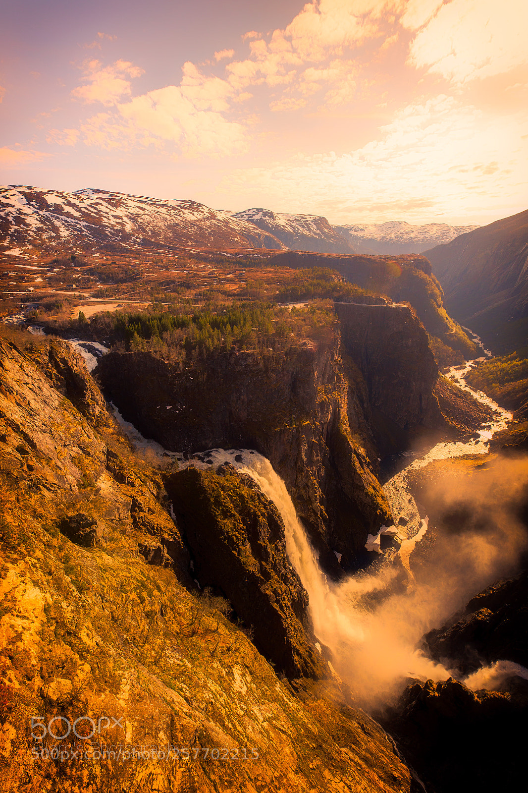 Canon EOS 6D sample photo. Vøringsfossen photography