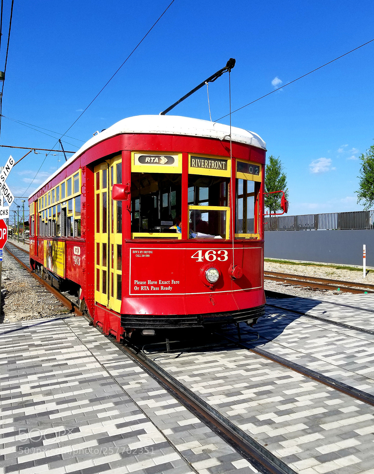 Samsung Galaxy S8 sample photo. New orleans riverfront trolley photography