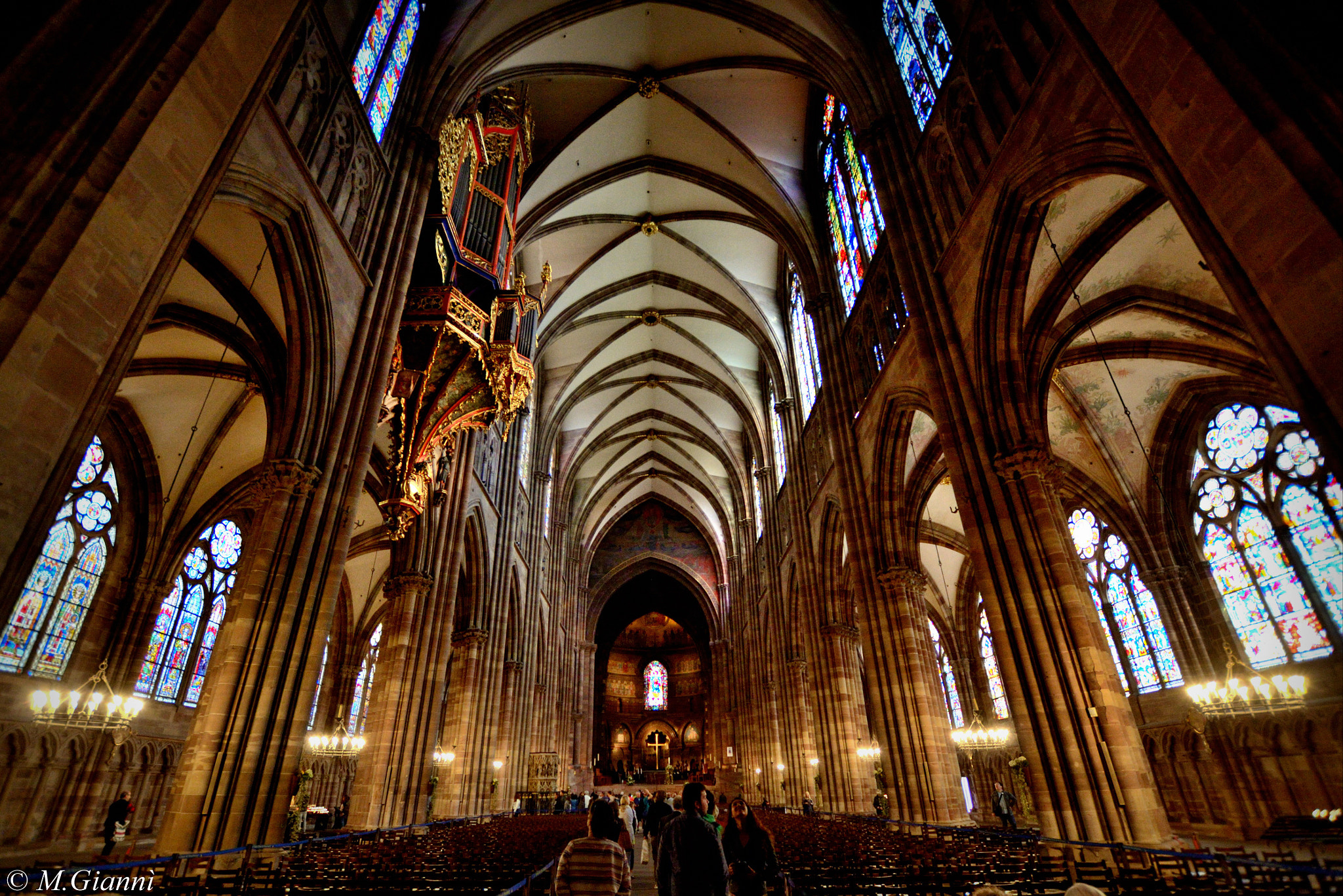 Nikon D3100 + Sigma 10-20mm F3.5 EX DC HSM sample photo. Notre dame de strasbourg photography