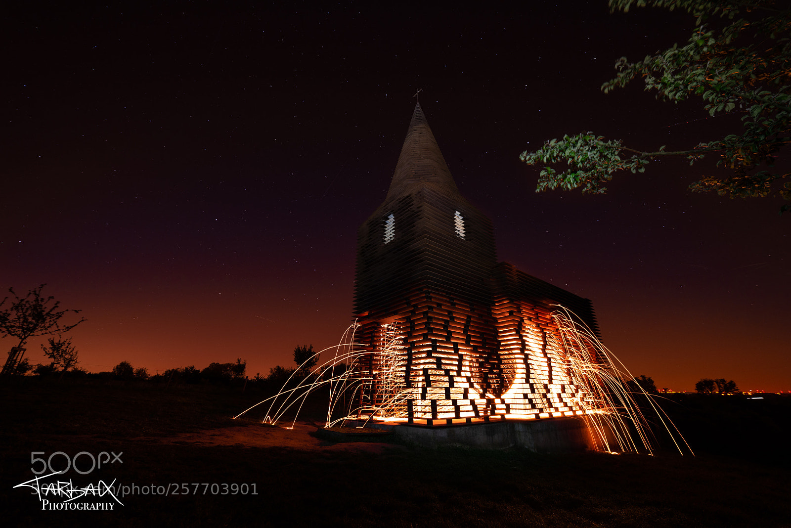 Nikon D610 sample photo. Light painting photography