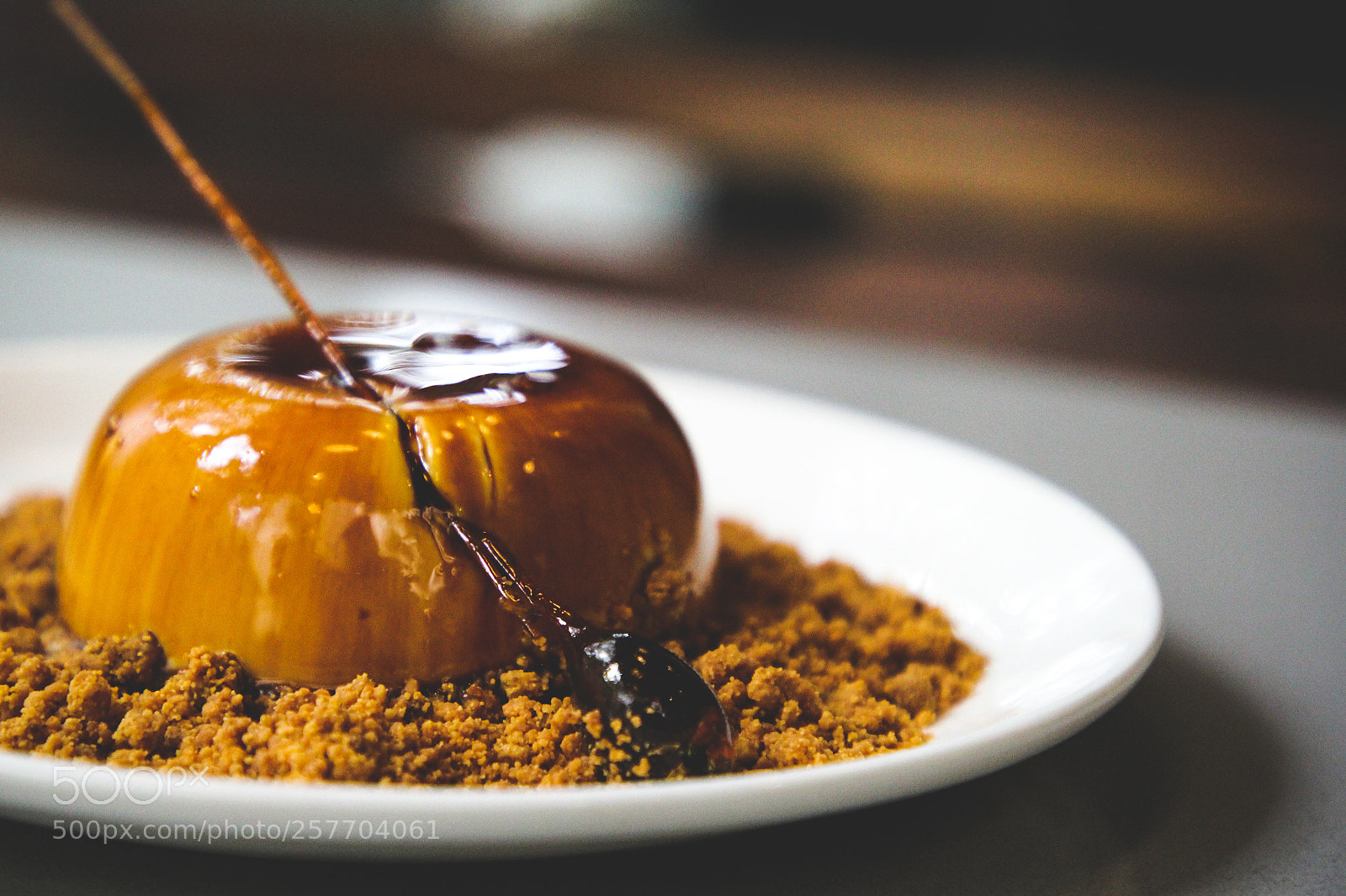 Canon EOS 60D sample photo. Espresso panna cotta photography