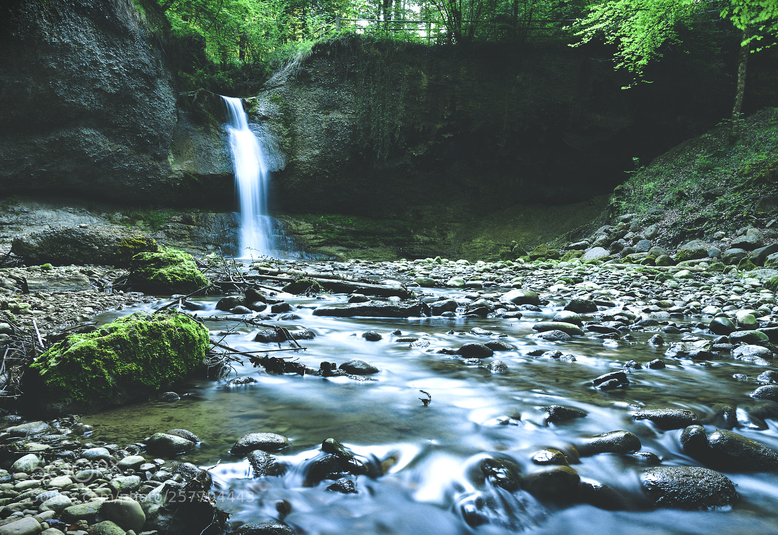 Nikon D750 sample photo. Wasserfall im kemptnertobel photography